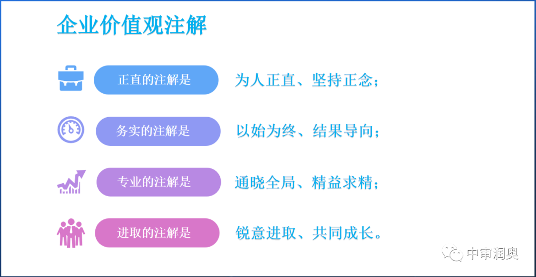 中審潤奧企業(yè)價值觀注解