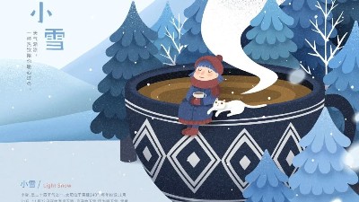 小雪輕吻，冬日夢初醒！